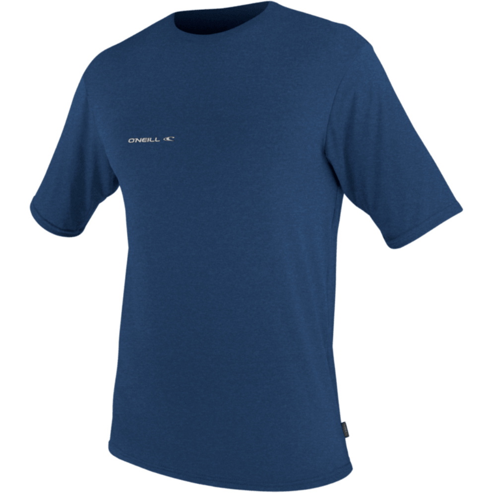 2026 O'Neill Mens Trvlr Hybrid Short Sleeve Sun Shirt 4878 - Deep Sea
